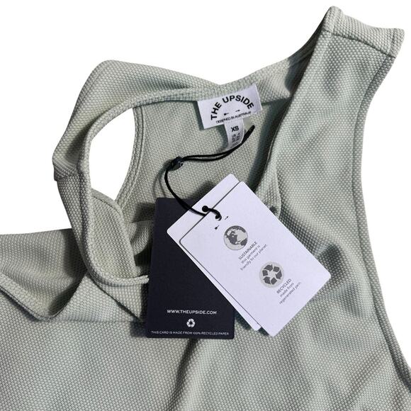 The Upside Hydra Markova Tank Top Pistachio Pastel NWT XS 4 Athletic Pilates - Picture 4 of 5